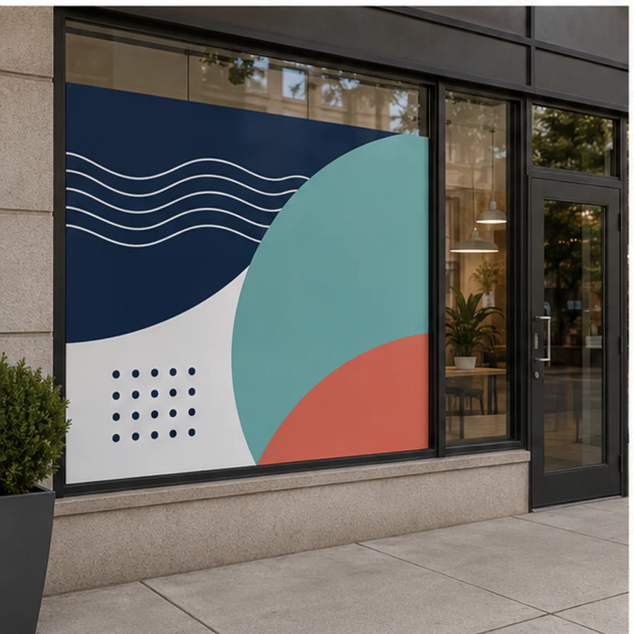 Custom window graphics & decals example